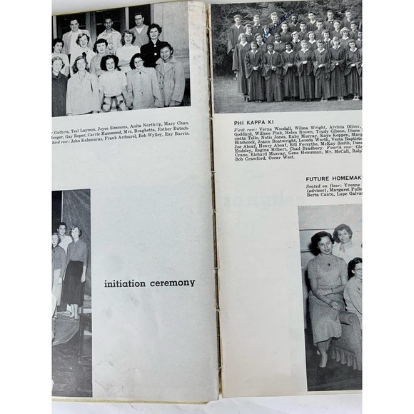 Vintage 1952 The Arrow Vallejo California College Yearbook - Picture 11 of 11